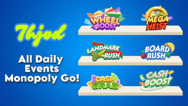 Monopoly Go Events Today Schedule