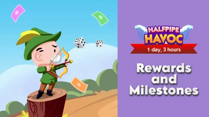 Monopoly Go Halfpipe Havoc Guide and Rewards 1 March, 2025