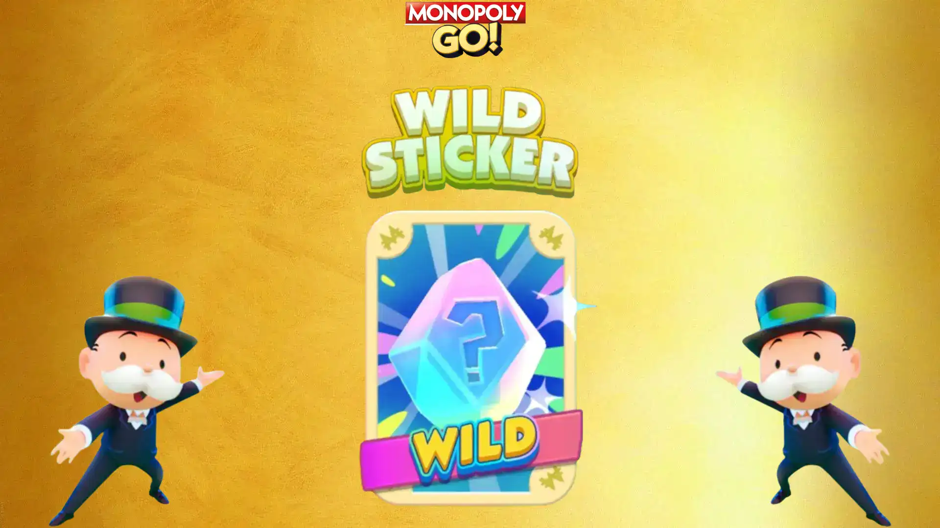 monopoly go free wild stickers