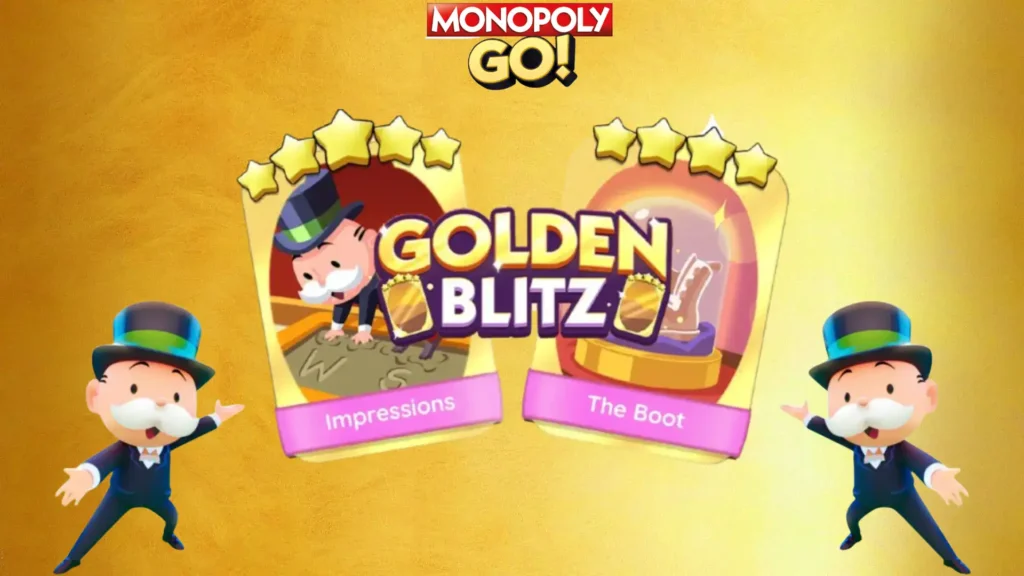 monopoly go golden blitz schedule