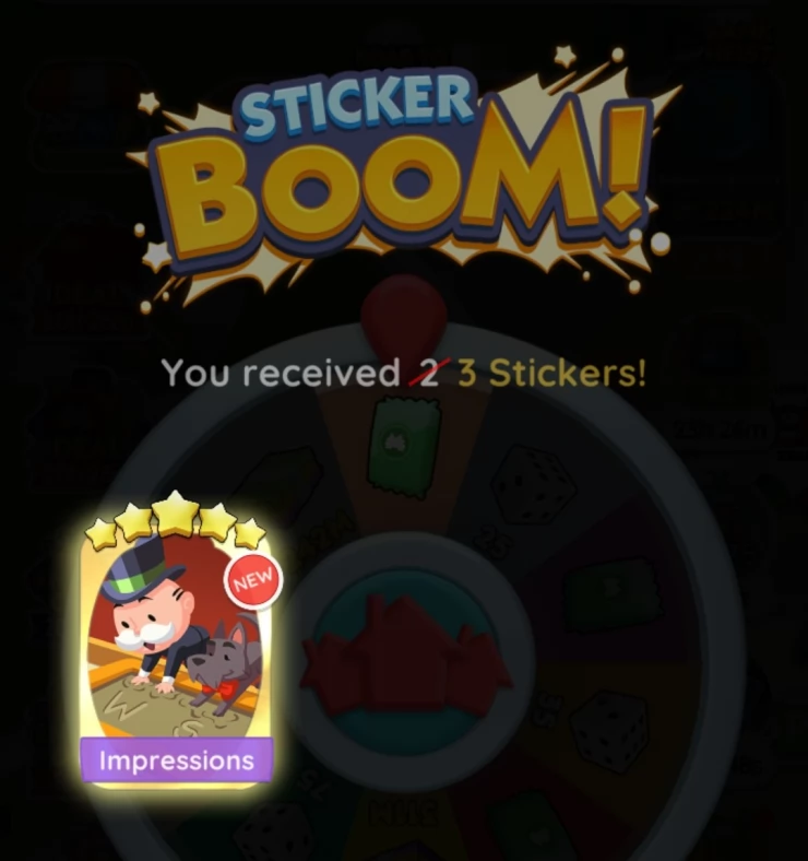 sticker boom rewards