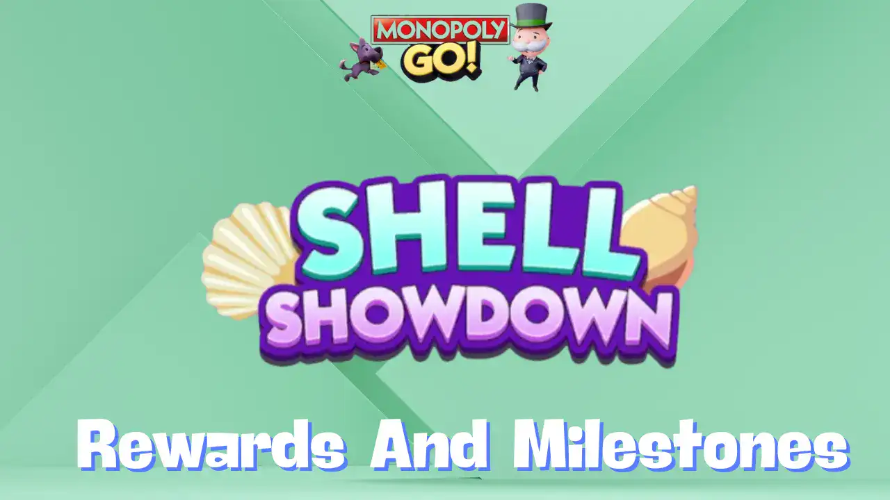 shell showdown monopoly go rewards and milestones